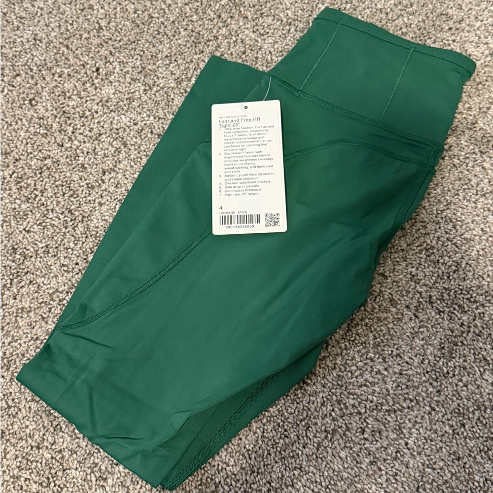 Lululemon HR Fast and Free 25”